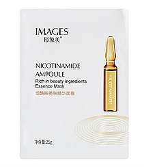 Омолоджуюча маска для обличчя з ніацинамідом Images Nicotinamide Ampoule