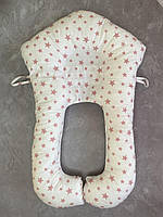 Подушка для новонароджених ортопедична з бортиками для сну, кокон