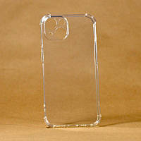 Противоударный силиконовый чехол Shock iPhone 14 Plus Прозрачный