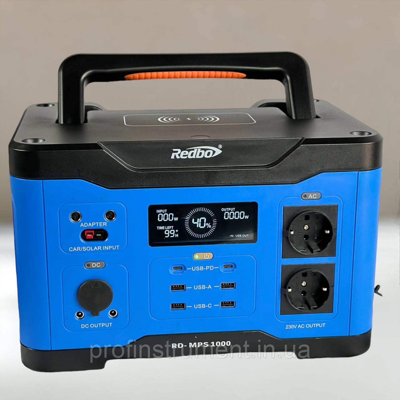 Портативна зарядна станція Redbo MPS-1000 Portable Power Station 1000W 1019Wh