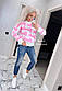 В'язаний светр оверсайз із написом Barbie (р. 42-48) 90043271, фото 3