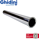 Патрубок з бортом латунний хромований Ø32x300 мм Ghidini 844, фото 6