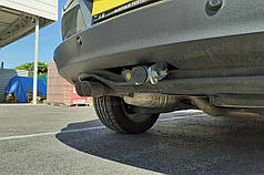 Фаркоп Volkswagen Tiguan 2007-2015 (Фольксваген Тігуан) оцинкований Швидкознімний автомат на ручці