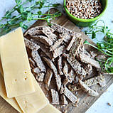 Сухарики з пророщеної пшениці із СИРОМ, 50 г, фото 2