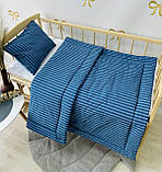 Дитяча ковдра синтепон 110х140 см і подушка в ліжечко,одеяло с подушкой для новонароджених, фото 2