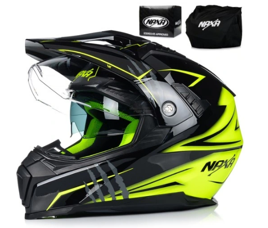 Мотоциклетний шолом NAXA CO3/N CROSS QUAD ATV ENDURO r.L, фото 1