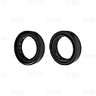 Сальники передньої вилки 31*43*10,5, комплект 2 шт, фото 2