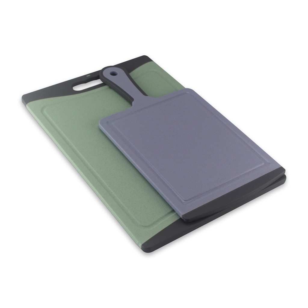 Набір із 2 обробних дощок 36х25/35.5х18 см із пластику Fissman, фото 1