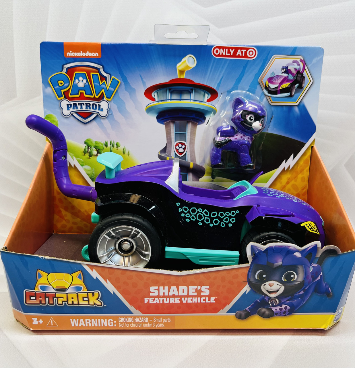 Розумний кіт Шейд з автомобілем Щенячий патруль Paw Patrol Cat Pack Shade’s Car