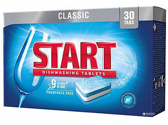 Таблетки для посудомийної машини Classic 30 шт ТМ START BP