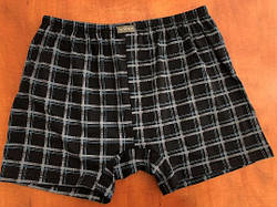 Чоловічі труси шорти облягаючі сімейні, бавовна МО top 000048 чорні розмір 48 M