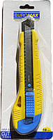 Нож универсальний Buromax 18 мм пластиковый корпус 4617