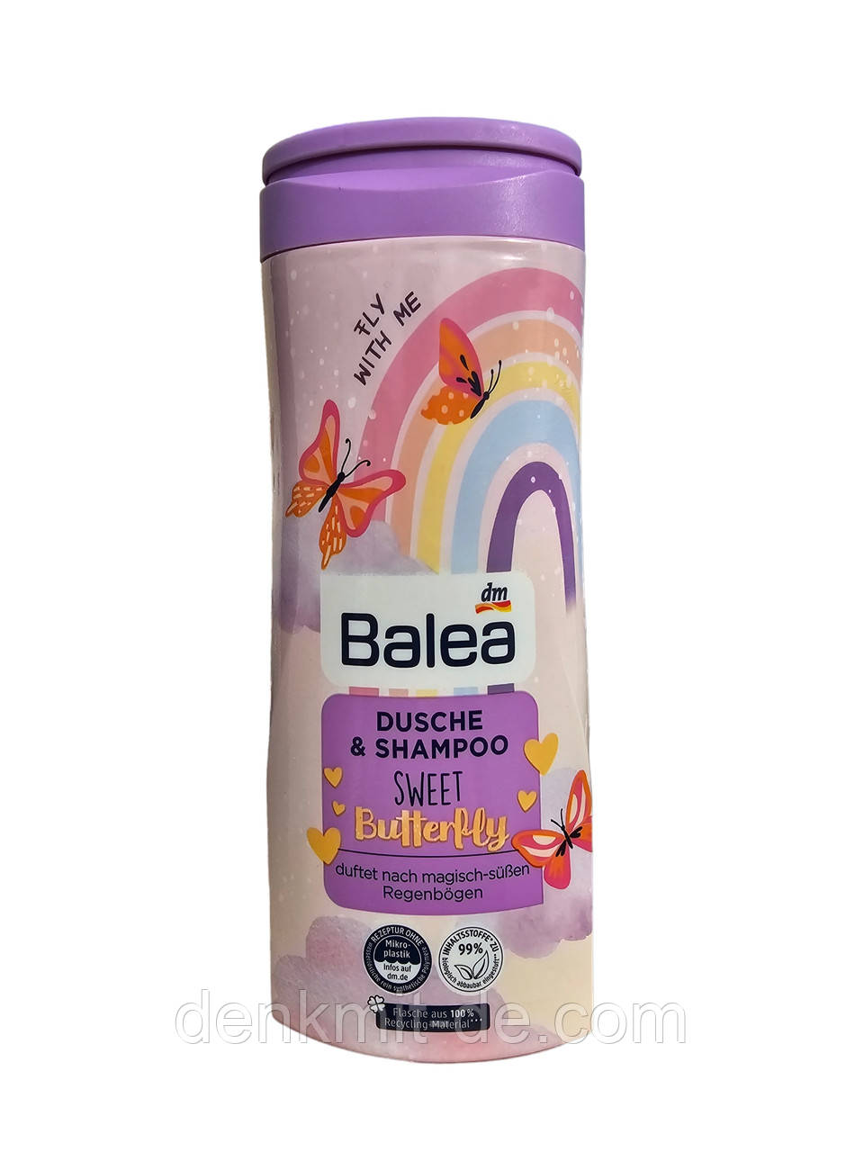 Balea Крем-гель для душу і шампунь Sweet butterfly 300 мл