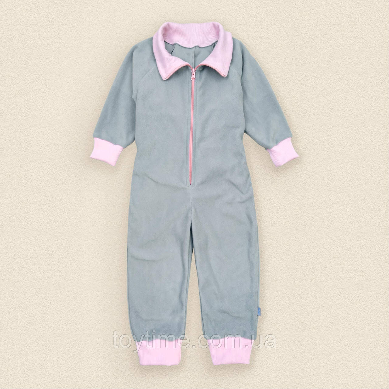 Ромпер дитячий флісовий на блискавці Jerry, фото 1