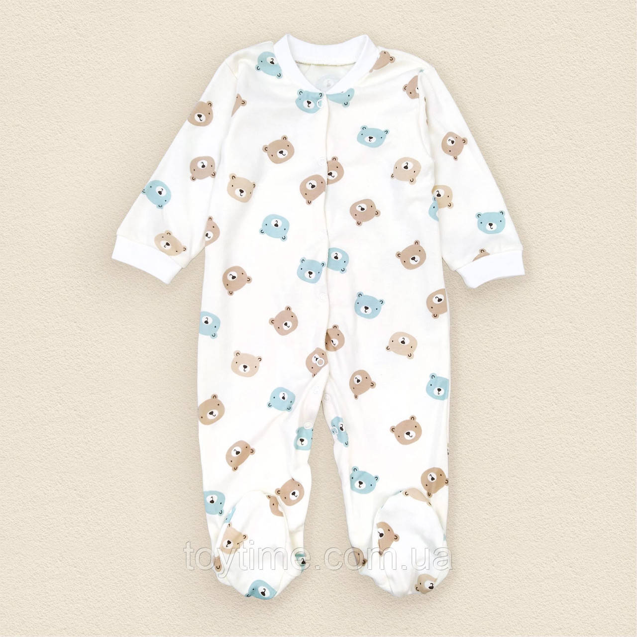 Сліп інтерлок з принтом Ведмедика, фото 1