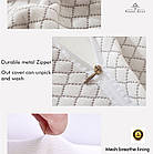 Ортопедична подушка для сну з ефектом пам'яті Memory Foam Бамбук 60x35x11/8 см Подушка ортопедична з пам'яттю, фото 4