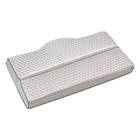 Ортопедична подушка для сну з ефектом пам'яті Memory Foam Бамбук 60x35x11/8 см Подушка ортопедична з пам'яттю, фото 9