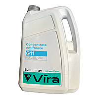Антифриз концентрат VIRA-80C синий G11 5л 5.6 кг
