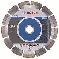 Bosch Круг алмазный отрезной PF Stone 180х22 сегментный