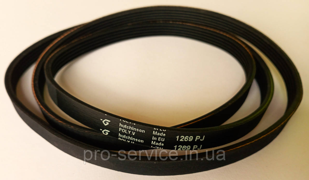 Ремінь 55X9988 1269 PJ5 для пральних машин Fagor, Brandt