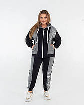 Спортивний костюм жіночий з капюшоном, фото 4