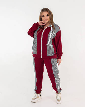 Спортивний костюм жіночий з капюшоном, фото 1