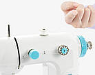 Швейна машинка кругла вилка (LY-101) зі столиком для одягу, фото 4