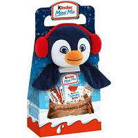 Kinder Maxi Mix с мягкой игрушкой Пингвин 4s 133g