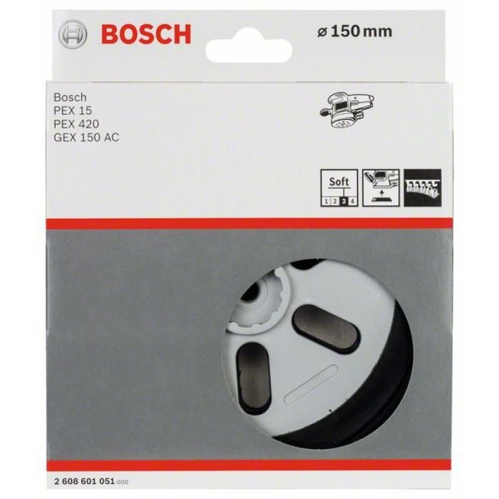 Тарельчатый шлифкруг Bosch (150 мм) - фото 2 - id-p1983405169