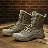 Чоловічі тактичні берці демісезонні койот, військові черевики бежеві весна осінь, розмір 36-47, фото 4