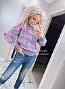 В'язаний светр оверсайз із написом Barbie (р. 42-48) 90043271, фото 9
