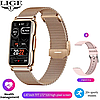Смарт-годинник жіночий Smart Watch Lige металевий фітнес смарт годинник класичний, золотий, фото 3