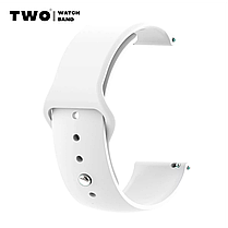 Ремінець для Xiaomi Amazfit Bip 3 / Bip 3 PRO силіконовий (AN) Білий, фото 3