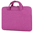 Сумка для ноутбука чорна 15,6" плоска повсякденна сумка до ноутбуку 15 дюймів чорна, фото 5