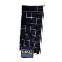 Портативная станция BRAZZERS BRPRS-1024W+POLY Solar panel 160W, AC/220v/1.1kw Pure sine wave