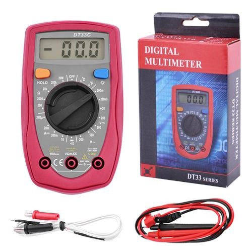 Цифровой Мультиметр 33 C DT DIGITAL мультитестер тестер, электронный ...