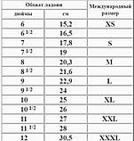 Рукавички жіночі теплі сенсорні зелений розмір 7,5, фото 5