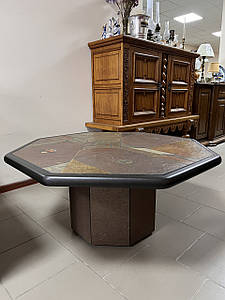 Журнальний столик, кавовий столик, столик із натурального каменю, столик на терасу