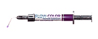 FLOW-COLOR (Флоу-Колор) текучий стоматологический композит, Фиолетовый, шприц 1 г, Arkona