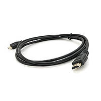 Кабель Merlion HDMI (тато) A-D micro (тато), 1.5m, чорний пакет, Q200