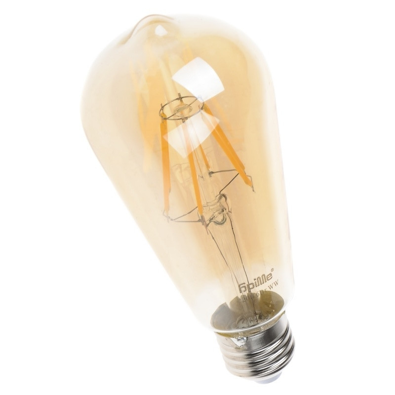 Лампа Едісона 6W LED Brille ST64 Cog Філамент 2700-3500К E27