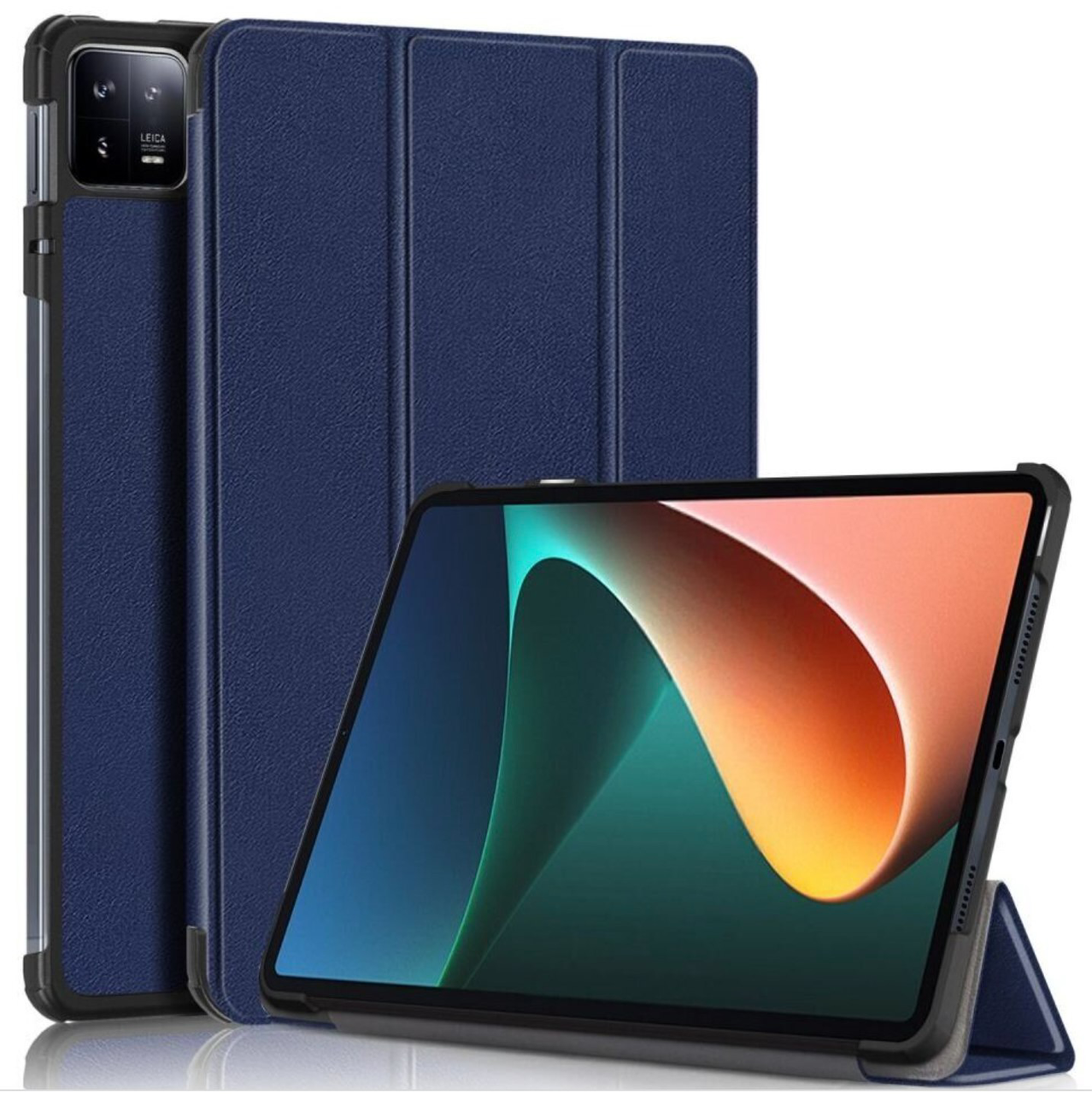 Чохол книжка Crazy Horse на Xiaomi Mi Pad 6 (11") / синій
