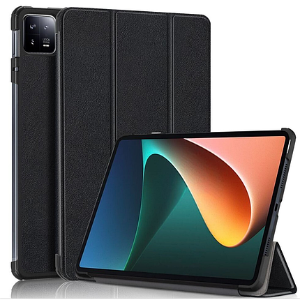 Чохол книжка Crazy Horse на Xiaomi Mi Pad 6 (11") / чорний, фото 1