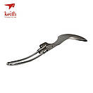 Титанова ложка складана KEITH Titanium з чохлом., фото 6