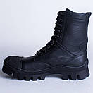 Берці зимові військові шкіряні чорні Арт-112, фото 2