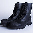 Берці зимові військові шкіряні чорні Арт-112, фото 3