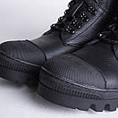 Берці зимові військові шкіряні чорні Арт-112, фото 5