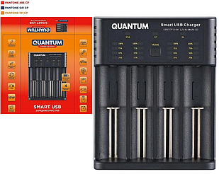 Зарядний пристрій Quantum QM-BC4040 універсальний на 4-slot USB