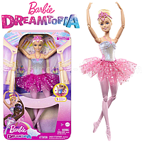 Сияющая балерина дримтопия Barbie Dreamtopia Twinkle Lights Posable Ballerina HLC25