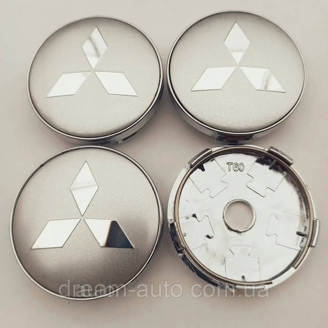 Ковпачки в диски Mitsubishi 56*60 мм